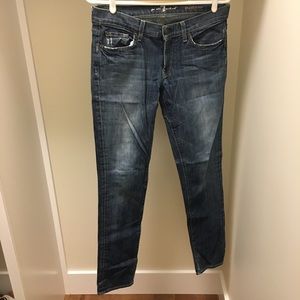 7 for all mankind skinny jeans